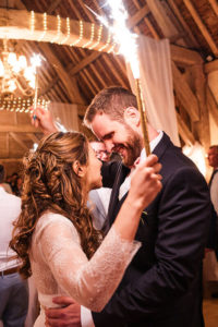 Soirée lors d'un mariage au domaine des trois chevaliers